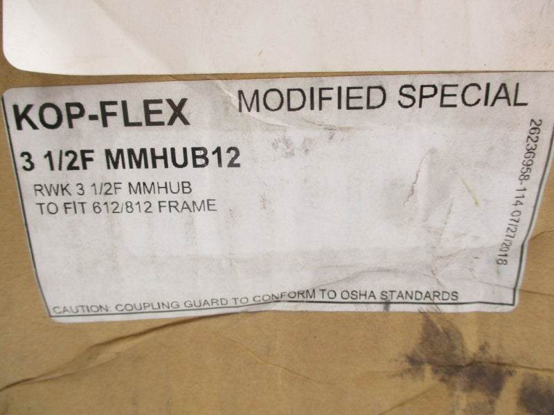 KOP-FLEX 31/2FMMHUB12 NSMP