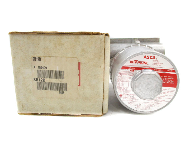 ASCO SB12D 125/250VAC 15A 60'C NSMP