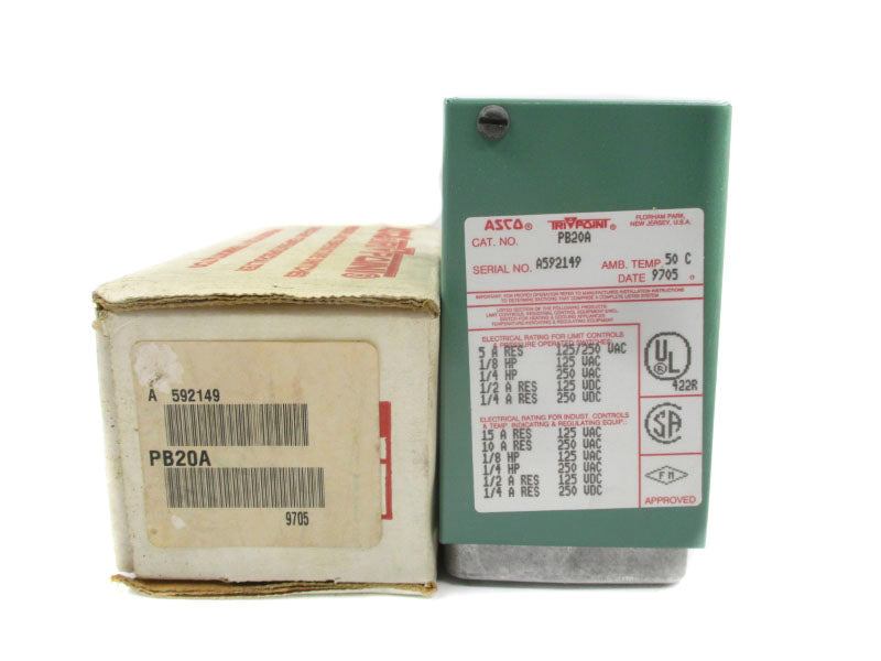 ASCO PB20A 125/250VAC 5A 50'C NSMP