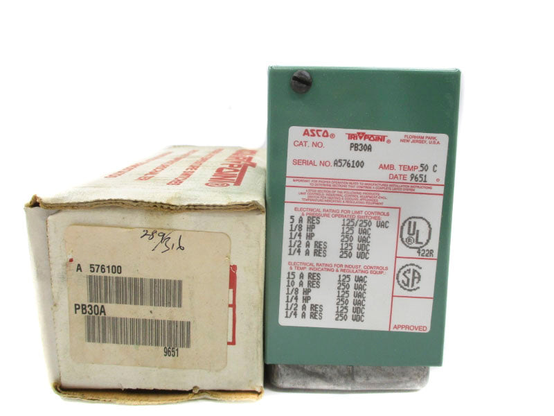 ASCO PB30A 125/250VAC 5A 50'C NSMP