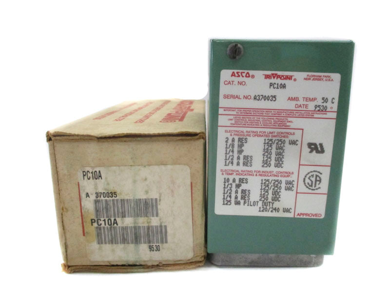 ASCO PC10A 125/250VAC 50'C NSMP
