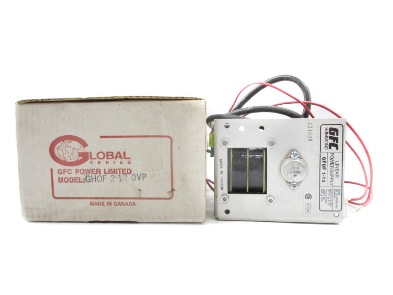 GFC GHOF2-12OVP 105-125/210-250VAC 1.7A NSMP