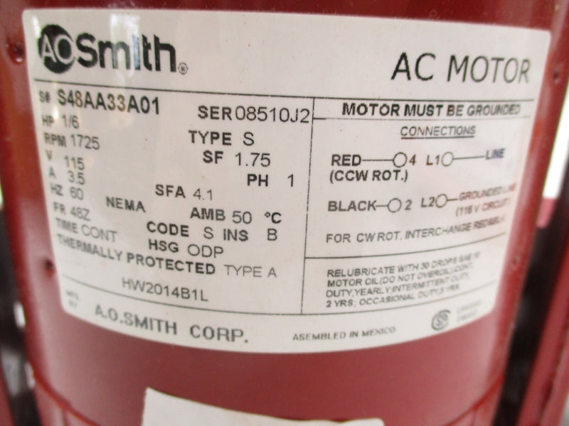 AO SMITH HW2014B1L 115V 3.5A NSMP