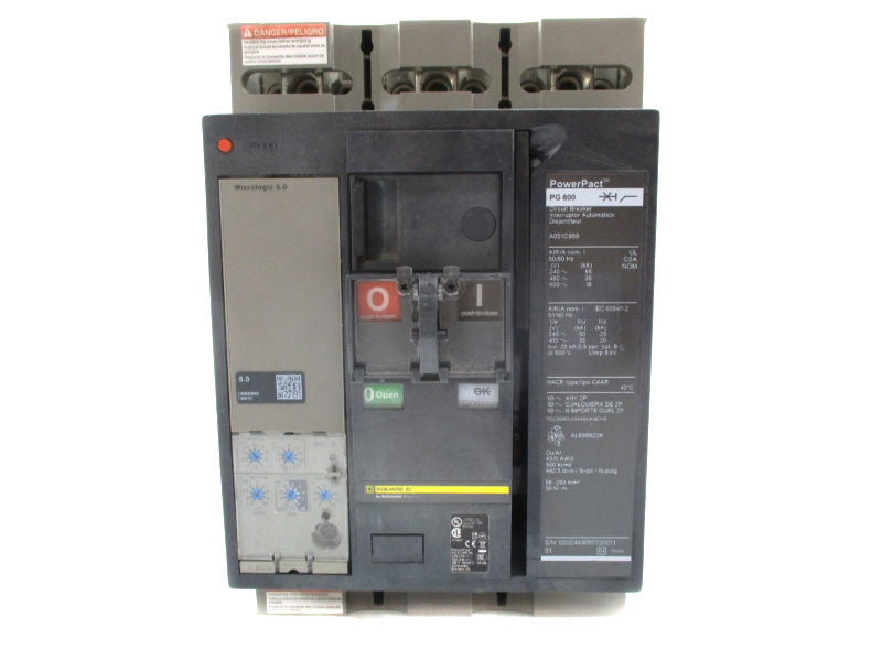 SQUARE D A051C959 PG800 SER. 1 600V 800A NSNP