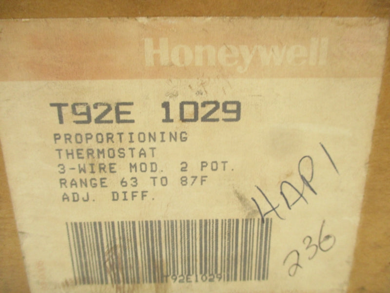 HONEYWELL T92E1029 63-87'F NSMP
