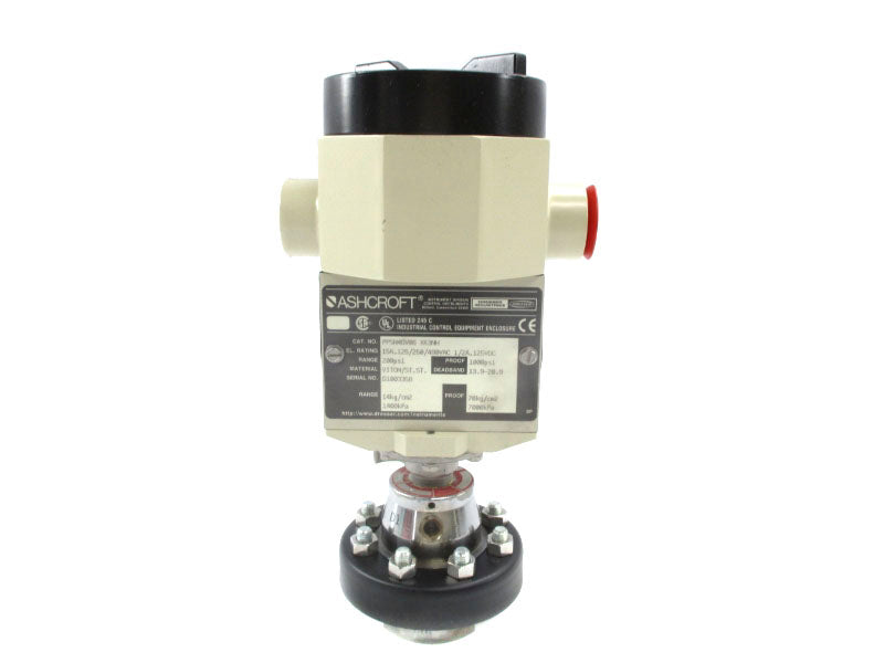 ASHCROFT PPSN4GV06XK3NH 480VAC 15A 200PSI NSNP