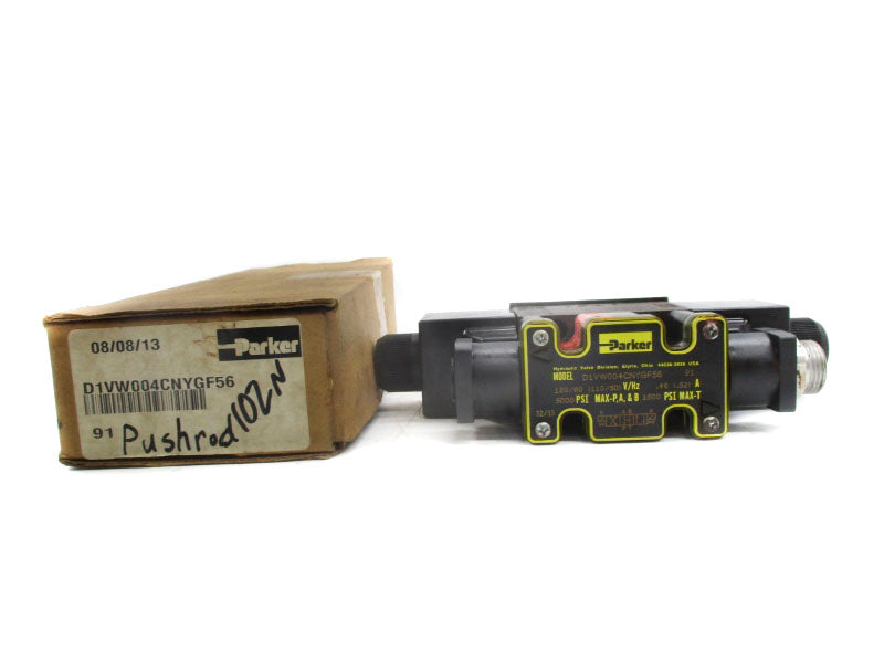 PARKER D1VW004CNYGF5691 110/120V .46/.52A 1500-5000PSI NSMP