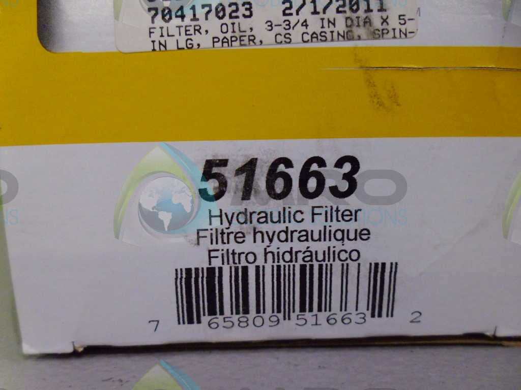 WIX 51663 FILTER *NEW IN BOX*
