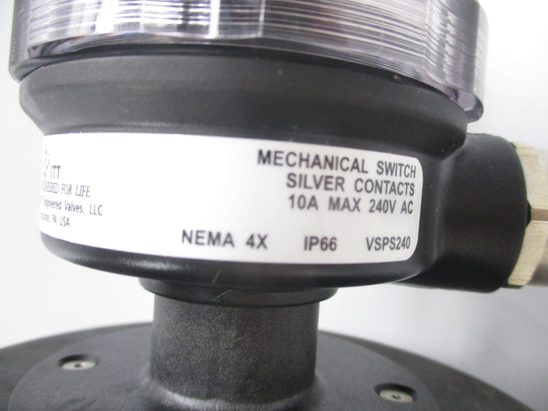 ITT 1.5-316L-RA25MAX-CWP150 240VAC 10A 1.5" 90PSI NSNP