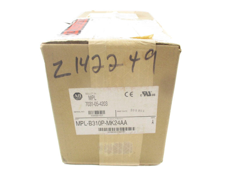 ALLEN BRADLEY MPL-B310P-MK24AA SER. A NSFS