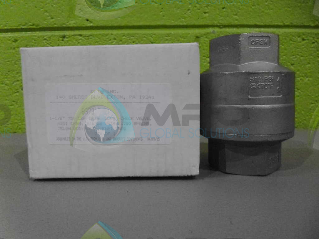 DFT 8373 CHECK VALVE *NEW IN BOX*