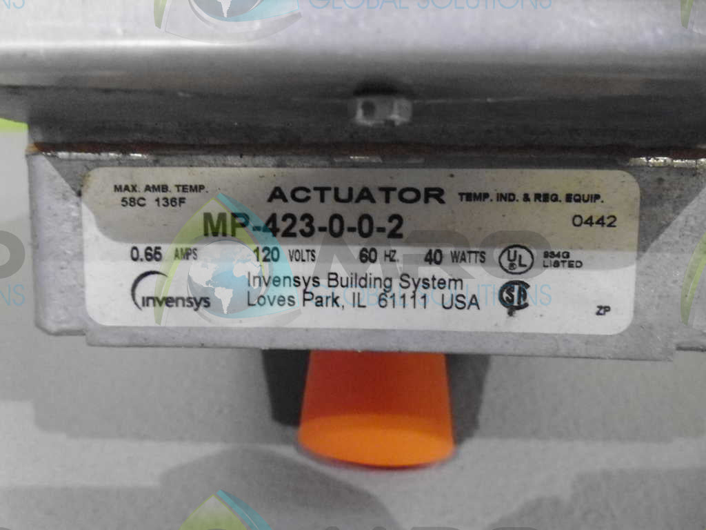 INVENSYS MP-423-0-0-2 ACTUATOR *NEW NO BOX*