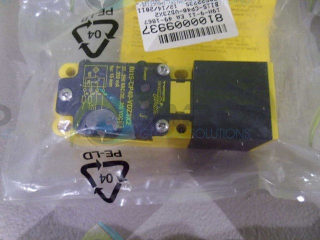 TURCK COMBI PROX Bi15-CP40-VDZ3X2/S10 PROXIMITY SENSOR *NEW IN FACTORY BAG*