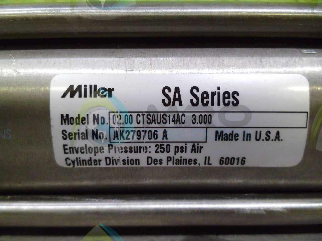 MILLER 02.00 CTSAUS14AC 3.000 CYLINDER *NEW NO BOX*