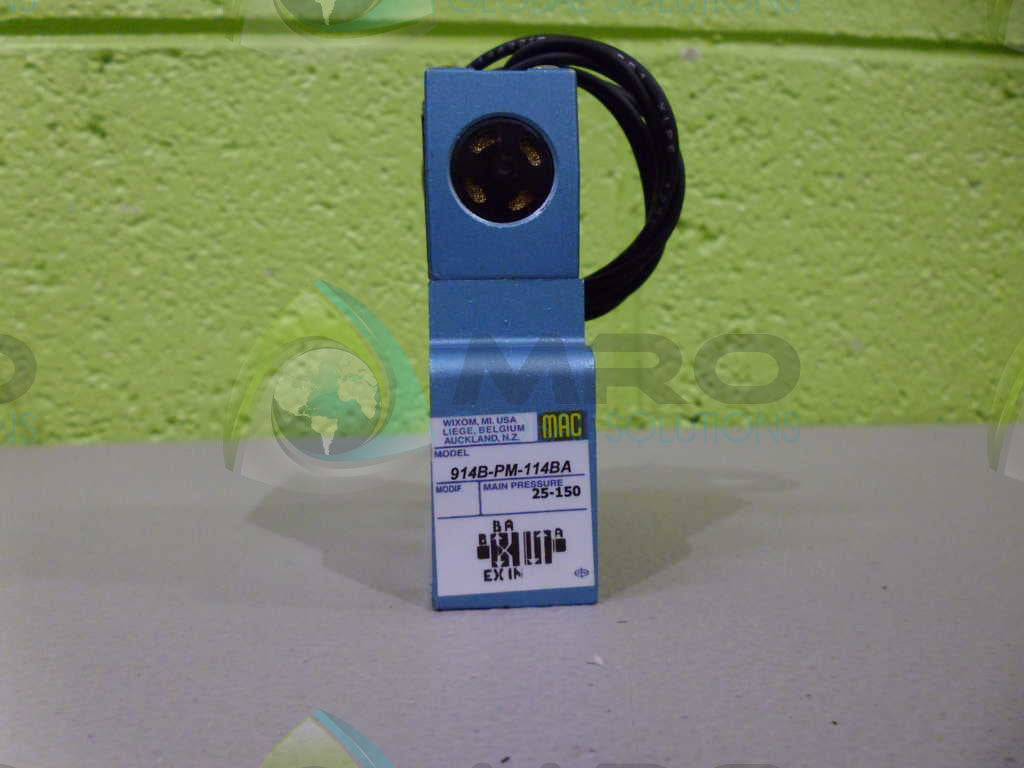 MAC 914B-PM-114BA VALVE *NEW NO BOX*
