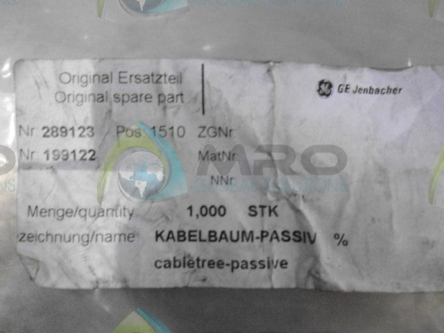 GE 199122 CABLE *NEW IN ORIGINAL PACKAGE*