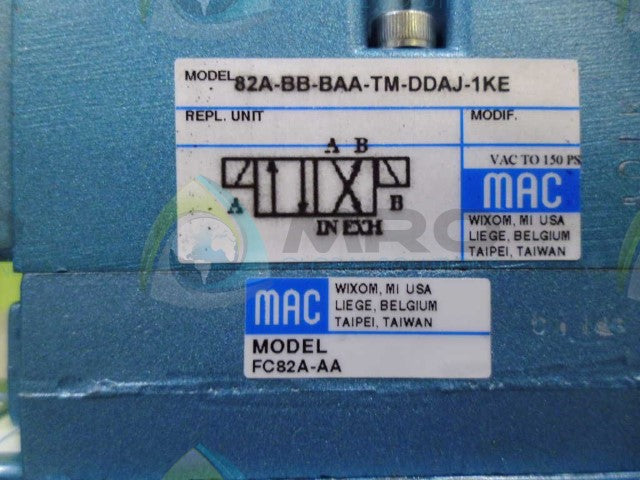 MAC 82A-BB-BAA-TM-DDAJ-1KE VALVE *NEW NO BOX*