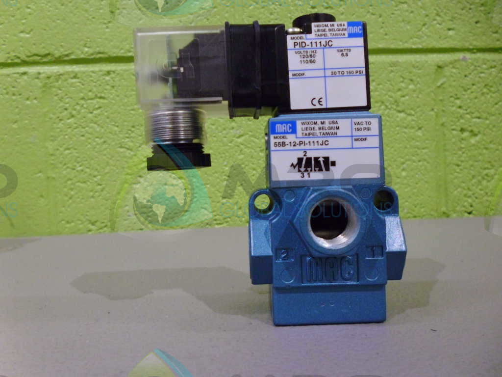 MAC 55B-12-PI-111JC VALVE *NEW NO BOX*