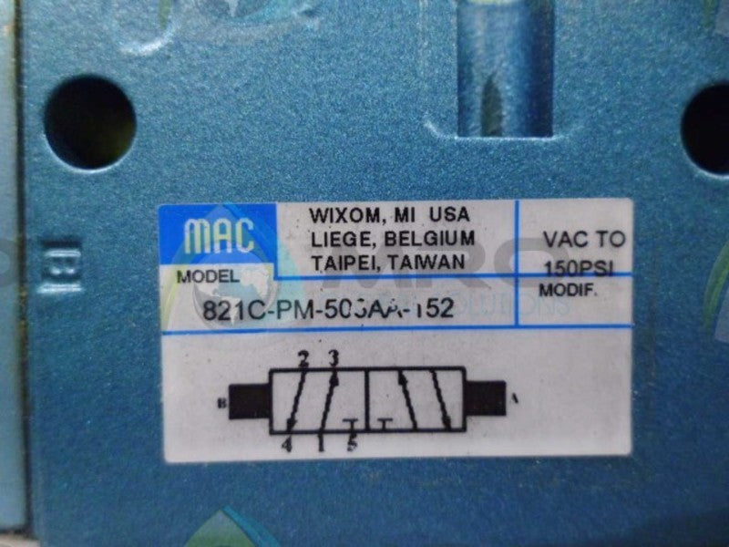 MAC 821C-PM-503AA-152 VALVE *NEW NO BOX*