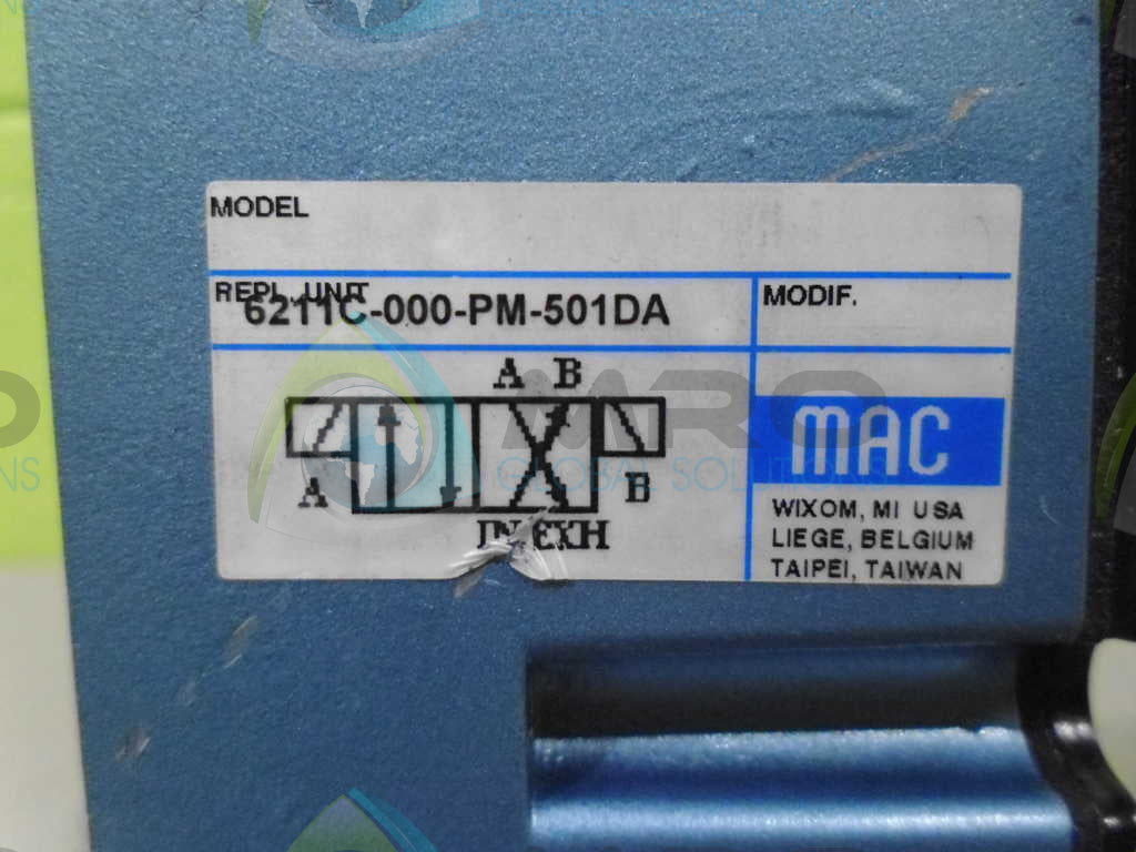MAC 6211C-000-PM-501DA VALVE *NEW NO BOX*