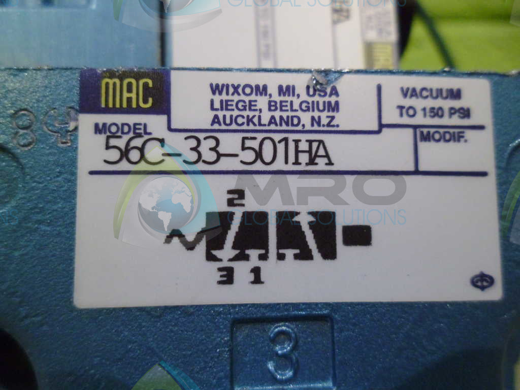 MAC 56C-33-501HA VALVE *NEW NO BOX*