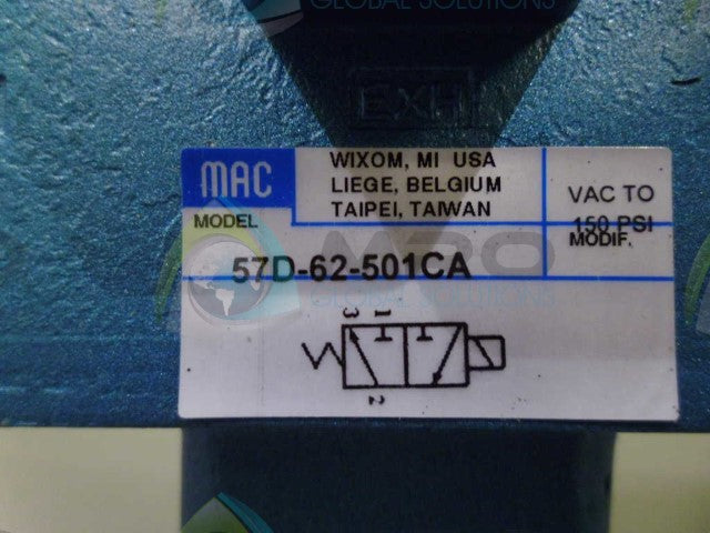 MAC 57D-62-501CA VALVE *NEW NO BOX*