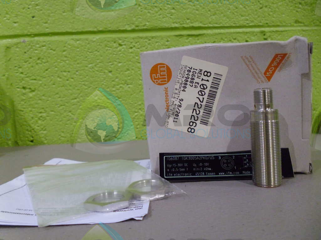 IFM EFECTOR IG6087 INDUCTIVE PROXIMITY SENSOR *NEW IN BOX*