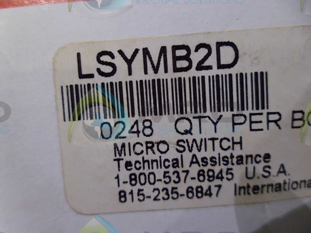 HONEYWELL LSYMB2D MICROSWITCH *NEW IN BOX*