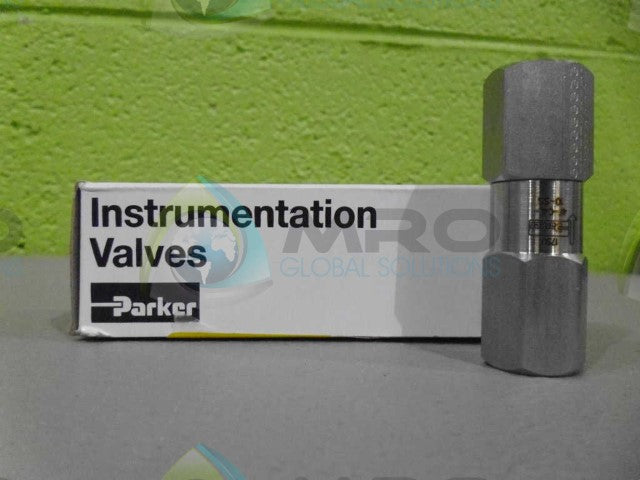 PARKER 4F-C4L-10-SS CHECK VALVE *NEW IN BOX*