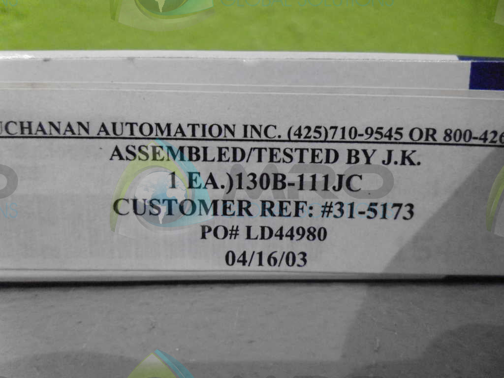 MAC 130B-111CA VALVE *NEW IN BOX*