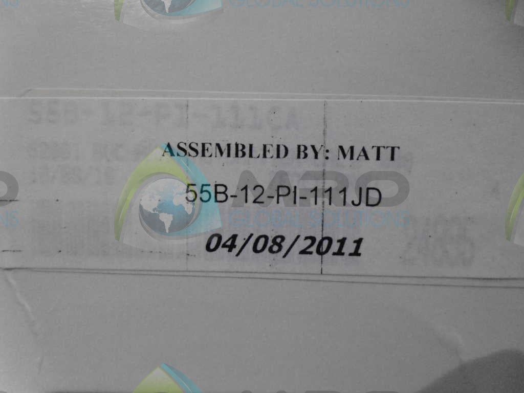 MAC 55B-12-PI-111JD VALVE *NEW IN BOX*