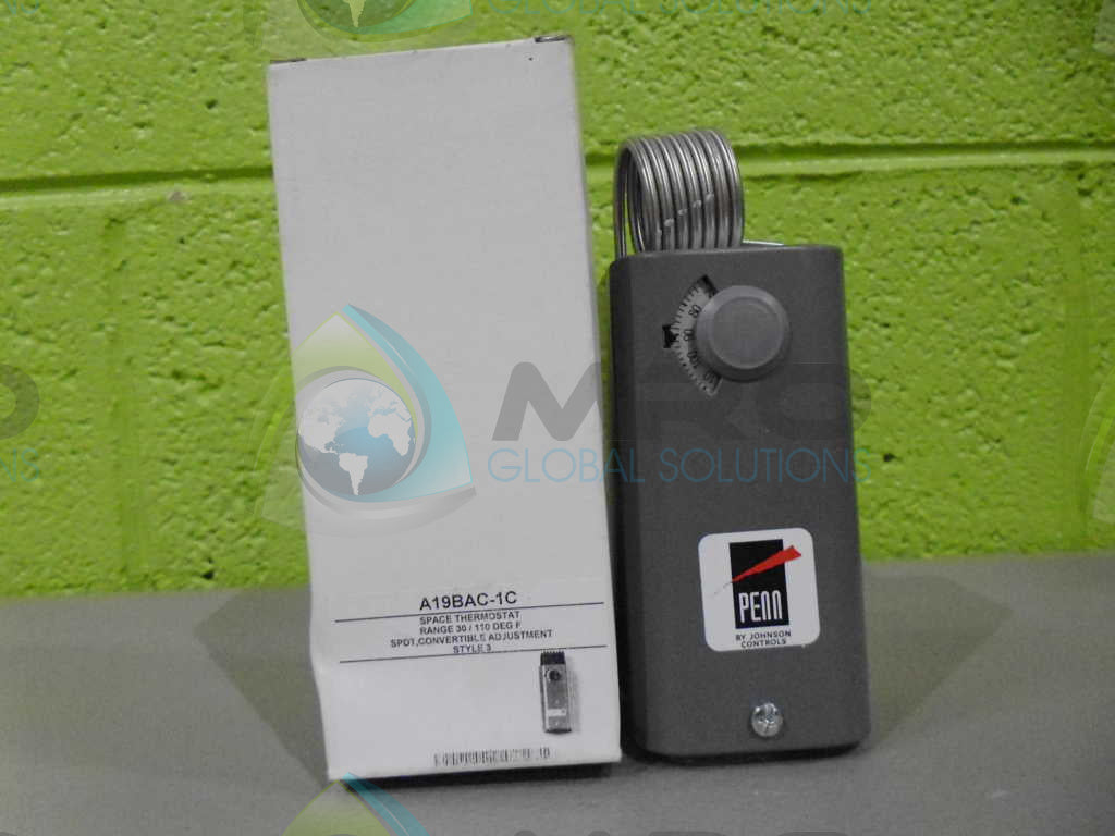 JOHNSON CONTROLS A19BAC-1C THERMOSTAT *NEW IN BOX*
