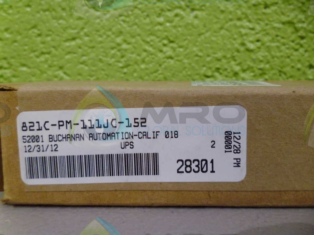 MAC 821C-PM-111JC-152 VALVE *NEW IN BOX*