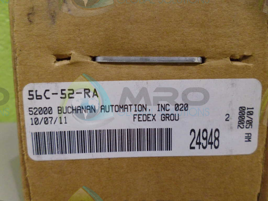 MAC 56C-52-RA VALVE *FACTORY SEALED*