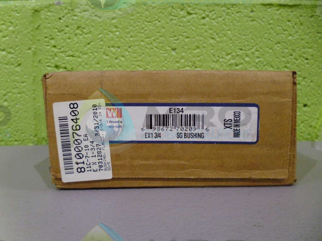 TB WOODS E134 BUSHING *NEW IN BOX*