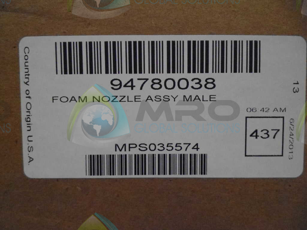 94780038 FOAM NOZZLE *FACTORY SEALED*