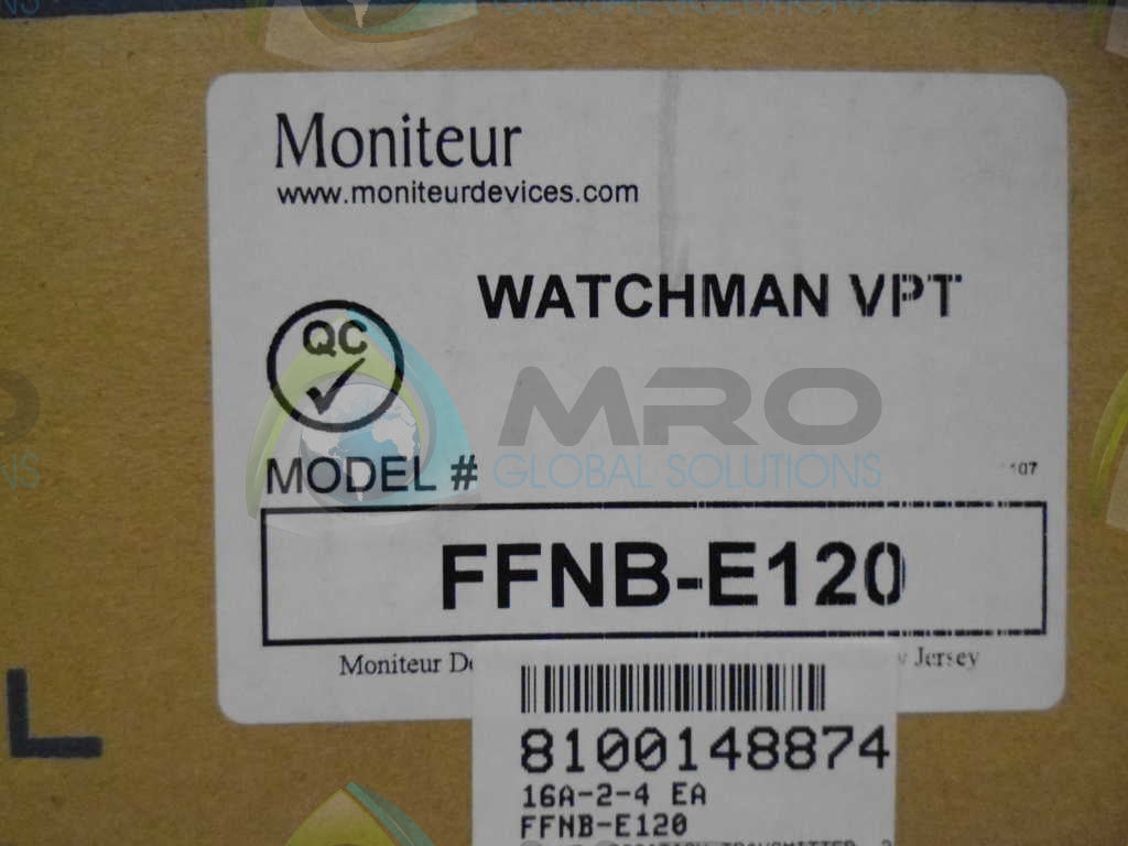 MONITEUR DEVICES FFNB-E120 VALVE POSITON TRANSMITTER *FACTORY SEALED*