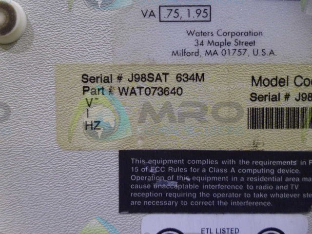 WATERS WAT073640 MODULE *USED*