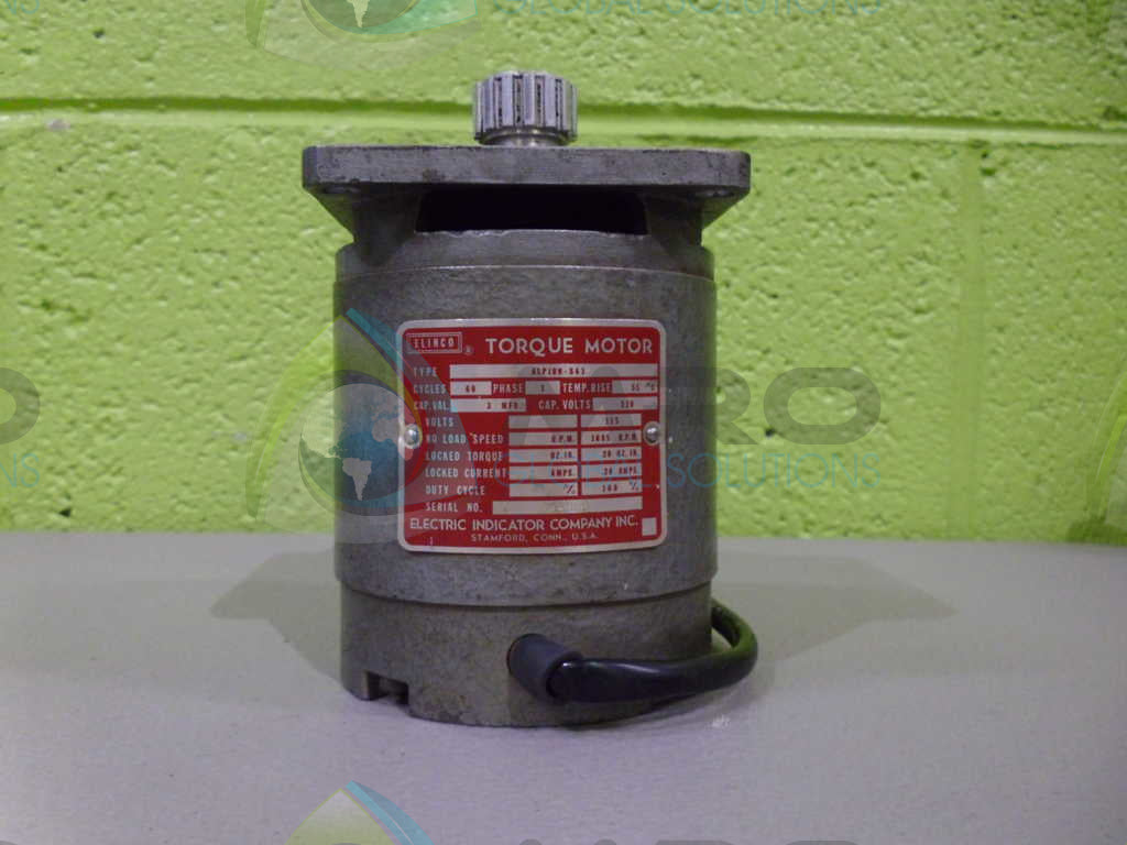 ELINCO ALPJRN-2710-2F6 TORQUE MOTOR *USED*