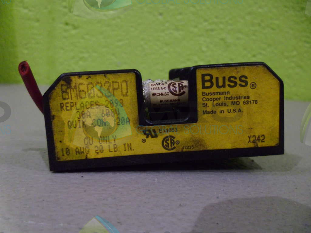 BUSS BM6033PQ FUSEHOLDER *USED*