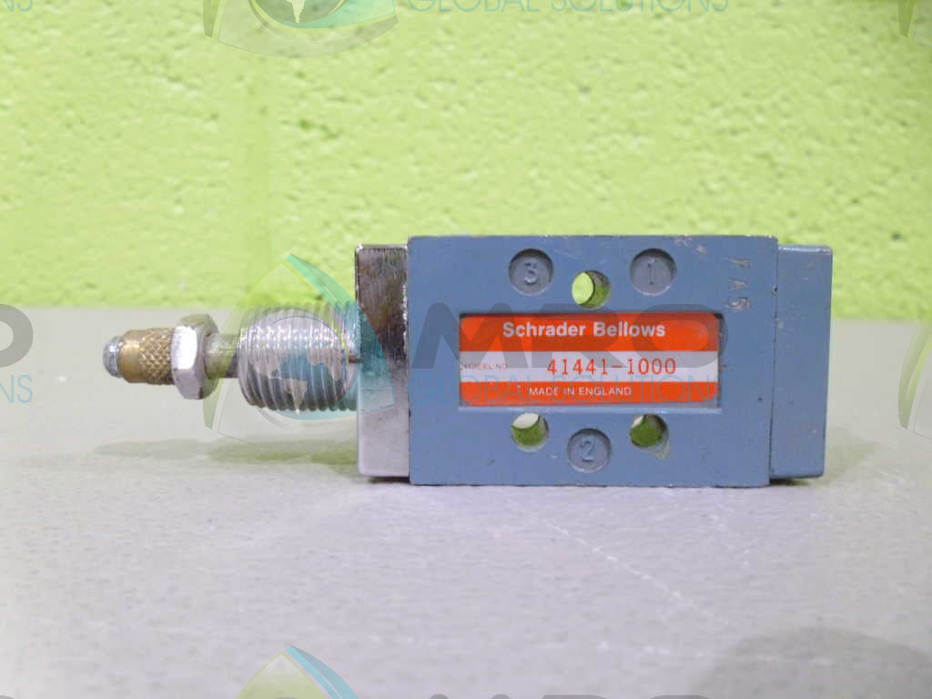 SCHRADDER BELLOWS 41441-1000 VALVE *USED*