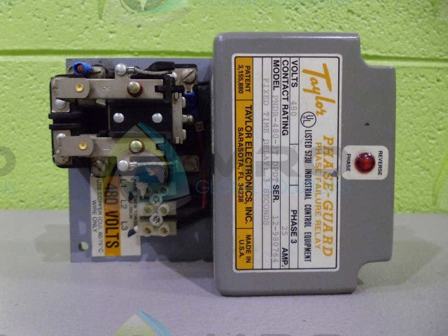 TAYLOR PNDR-480-3T RELAY *USED*