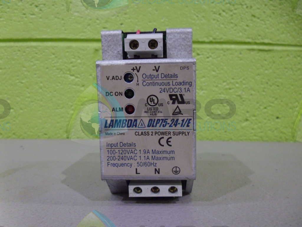LAMBDA DLP75-24-1/E POWER SUPPLY *USED*