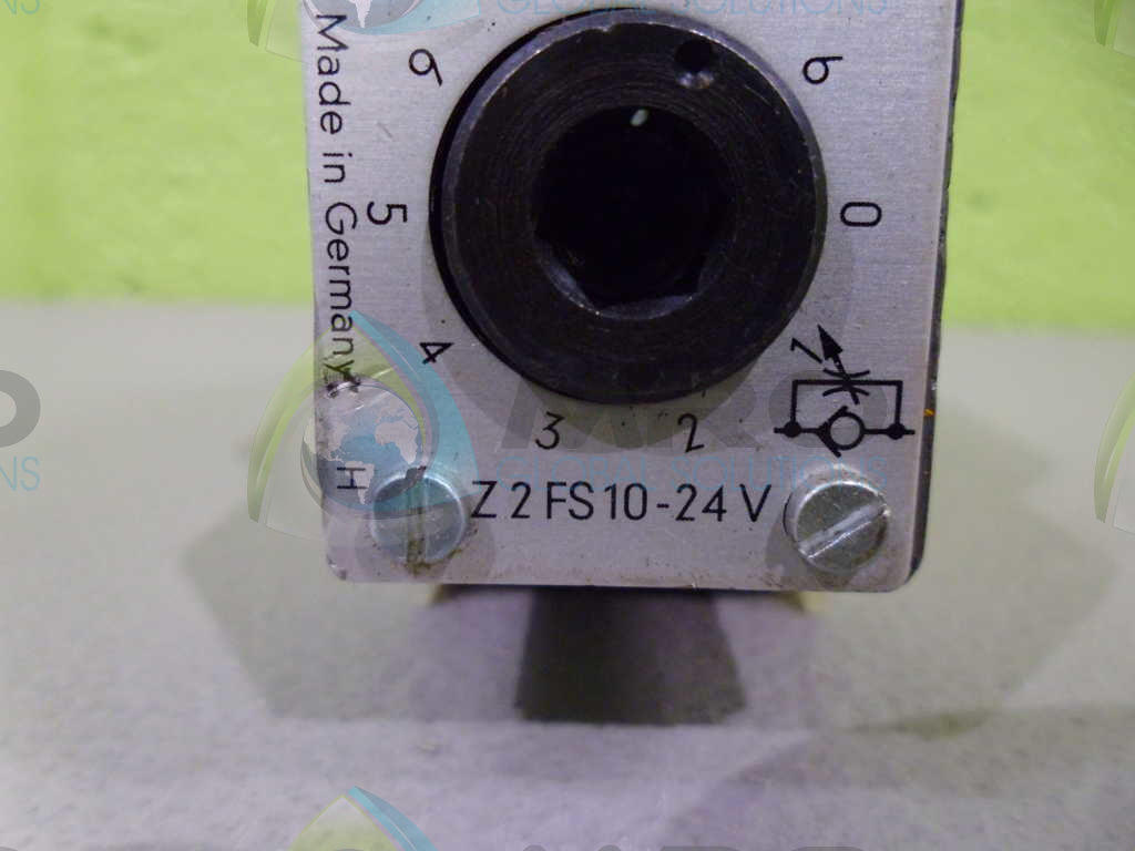 HYDRONORMA Z2FS10-24V VALVE *NEW NO BOX*