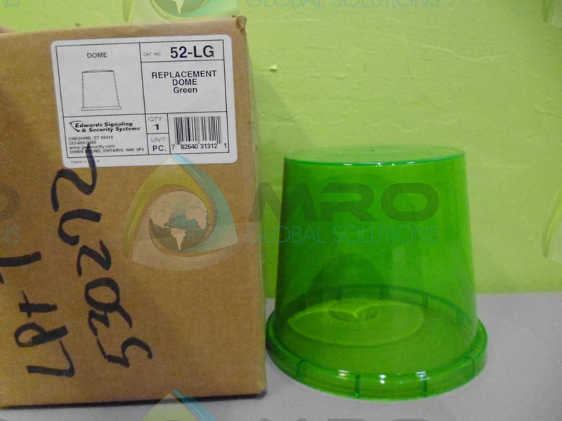 EDWARDS 52-LG REPLACEMENT DOME GREEN *NEW IN BOX*