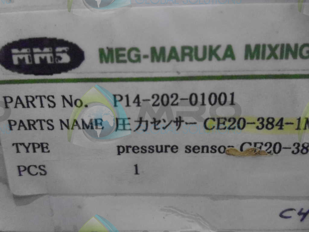 NAGANO P14-202-01001 PRESSURE SENSOR *NEW IN BOX*