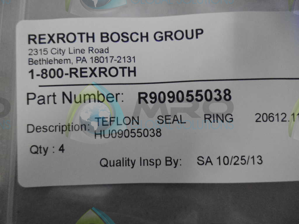 REXROTH R909055038 RING *NEW IN ORIGINAL PACKAGE*