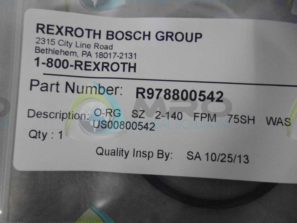 REXROTH R978800542 *NEW IN ORIGINAL PACKAGE*