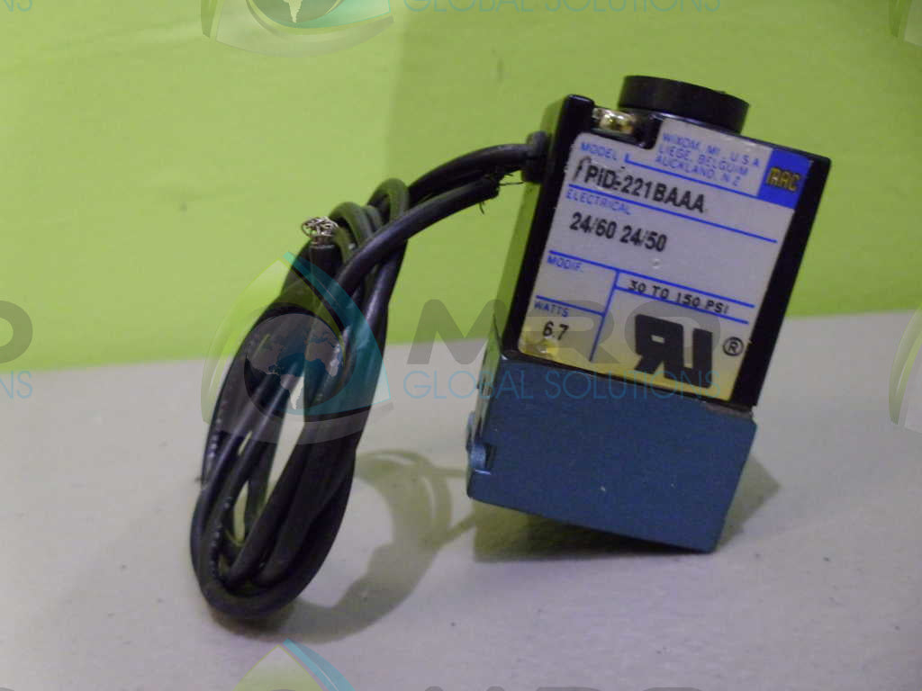 MAC PID221BAAA VALVE *NEW NO BOX*