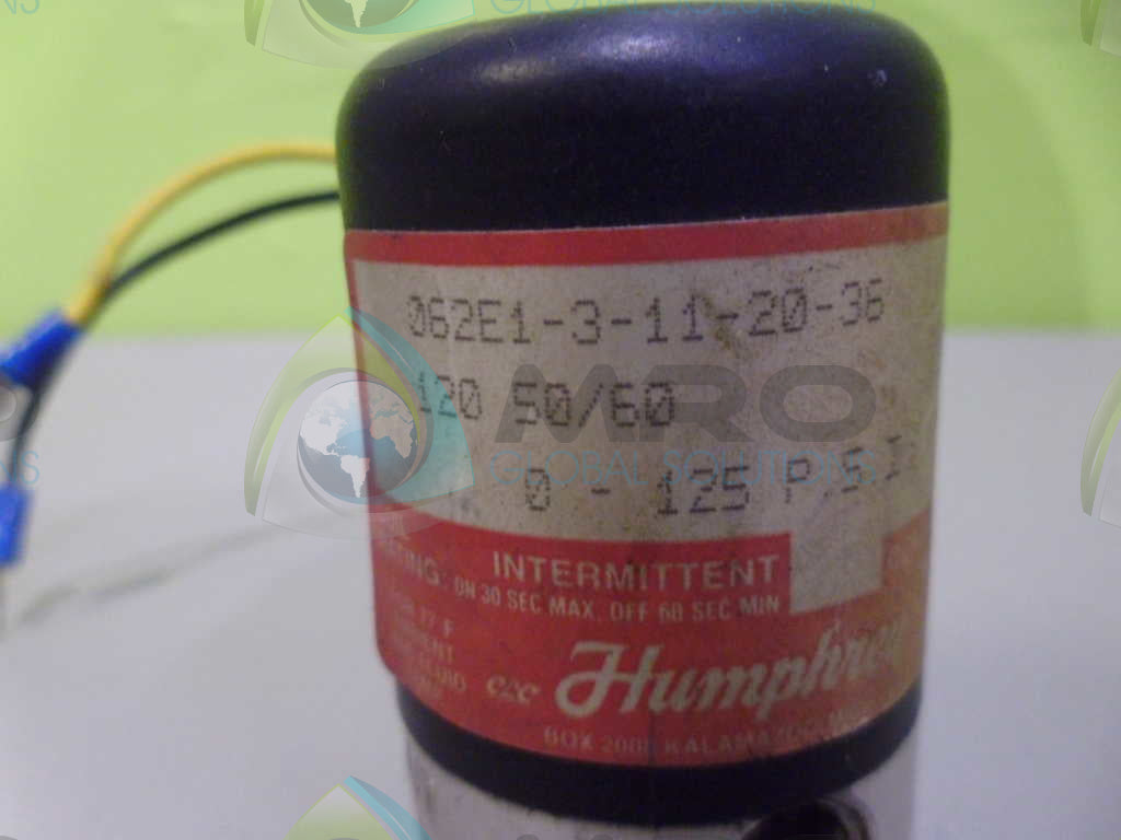 HUMPHREY 062E1 VALVE *NEW NO BOX*